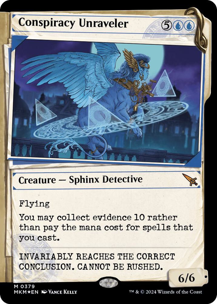 Conspiracy Unraveler 379 (Murders at Karlov Manor)  - Foil | Good Games Adelaide SA