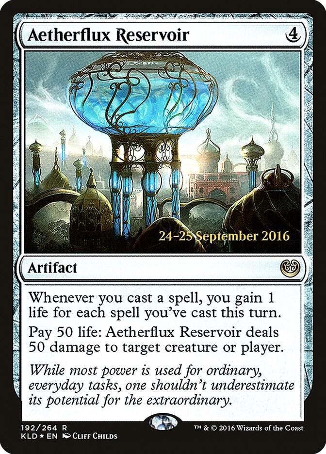 Aetherflux Reservoir 192 (Prerelease Cards)  - PreRelease Foil | Good Games Adelaide SA