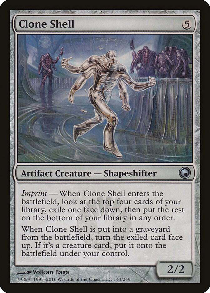 Clone Shell 143 (Scars of Mirrodin)  - Foil | Good Games Adelaide SA