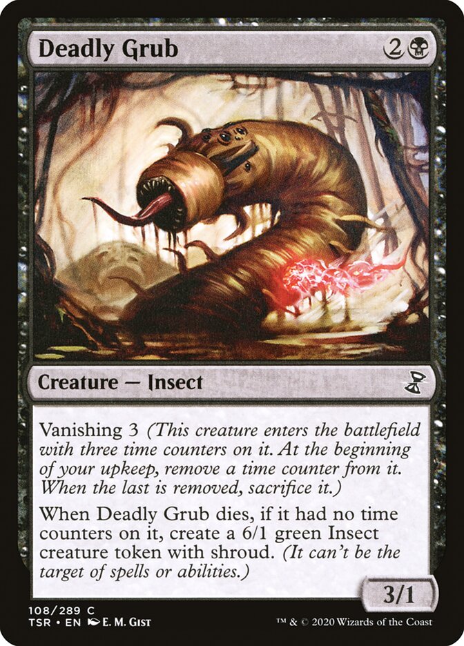 Deadly Grub 108 (Time Spiral: Remastered)  - Foil | Good Games Adelaide SA
