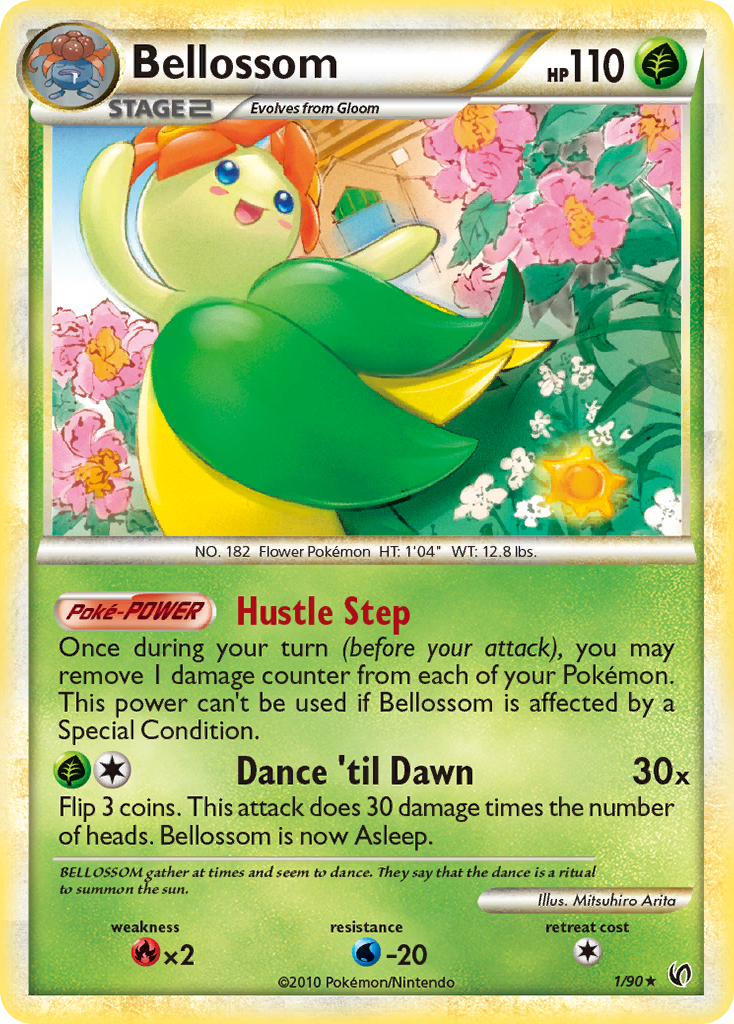 Bellossom (1/90) [HeartGold & SoulSilver: Undaunted] | Good Games Adelaide SA