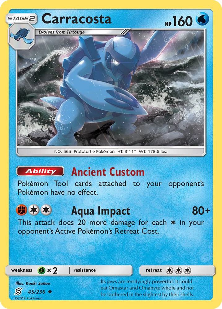 Carracosta 45/236 (SM - Unified Minds)  | Good Games Adelaide SA
