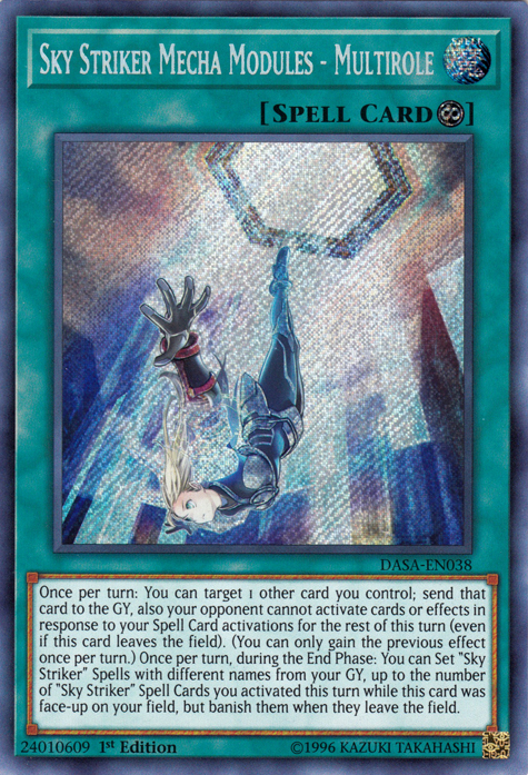 Sky Striker Mecha Modules - Multirole [DASA-EN038] Secret Rare | Good Games Adelaide SA