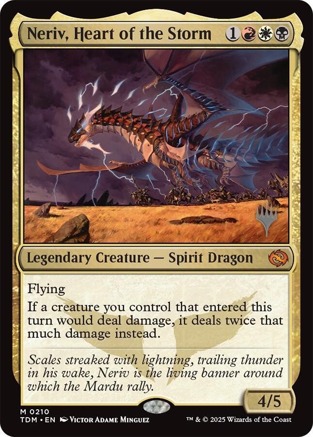Neriv, Heart of the Storm 210 (Promo Pack: Tarkir: Dragonstorm)  | Good Games Adelaide SA