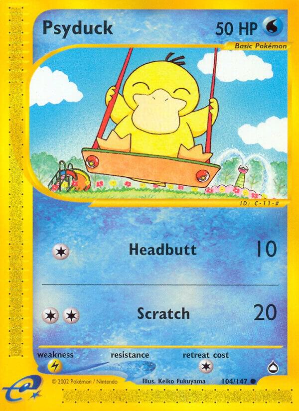 Psyduck 104/147 (Aquapolis)  | Good Games Adelaide SA