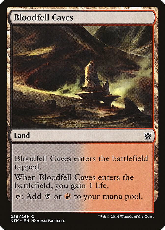 Bloodfell Caves 229 (Khans of Tarkir)  | Good Games Adelaide SA