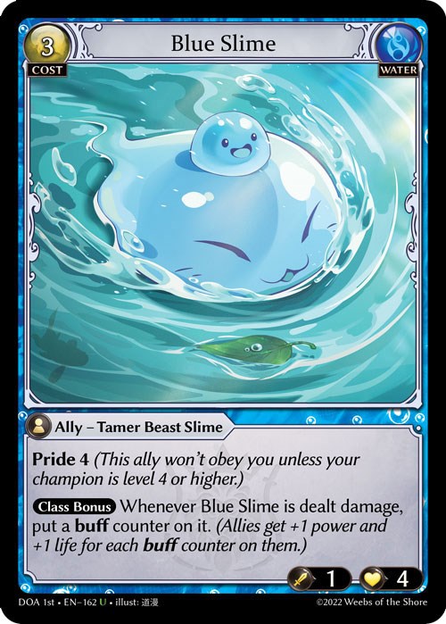 Blue Slime (162) [Dawn of Ashes: 1st Edition] | Good Games Adelaide SA
