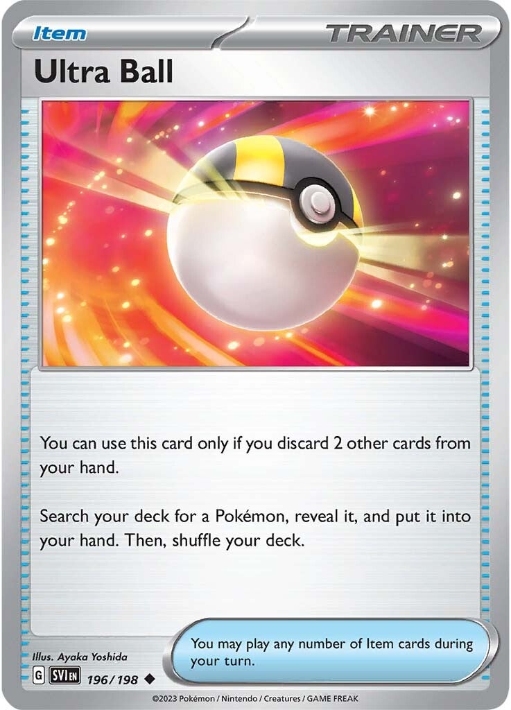 Ultra Ball (196/198) [Scarlet & Violet: Base Set] | Good Games Adelaide SA