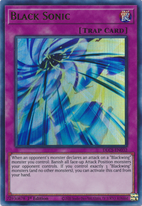 Black Sonic [DLCS-EN032] Ultra Rare | Good Games Adelaide SA