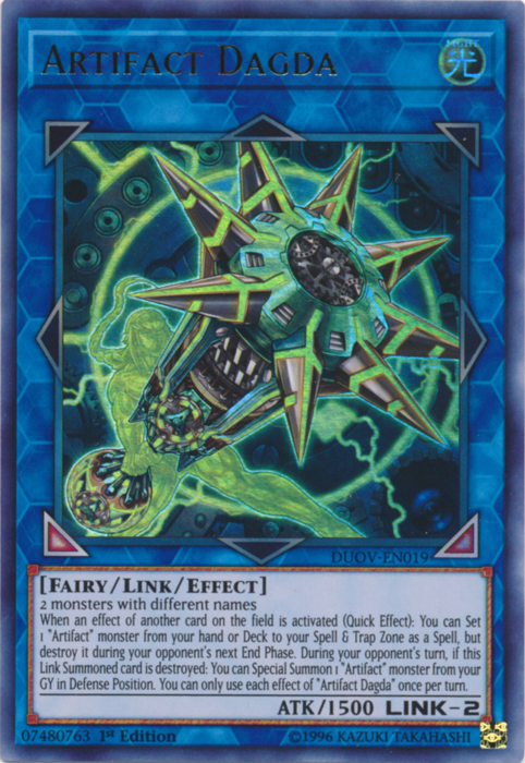 Artifact Dagda [DUOV-EN019] Ultra Rare | Good Games Adelaide SA