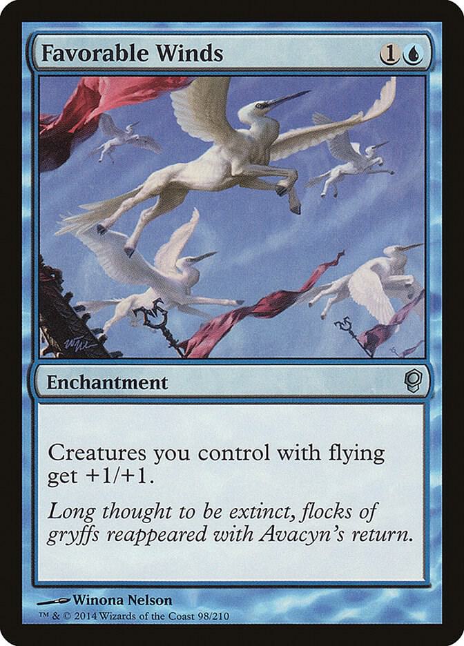 Favorable Winds 98/210 (Conspiracy)  - Foil | Good Games Adelaide SA