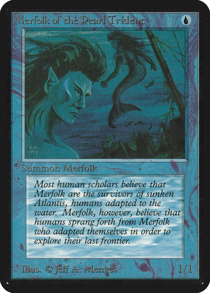 Merfolk of the Pearl Trident [Limited Edition Alpha] | Good Games Adelaide SA