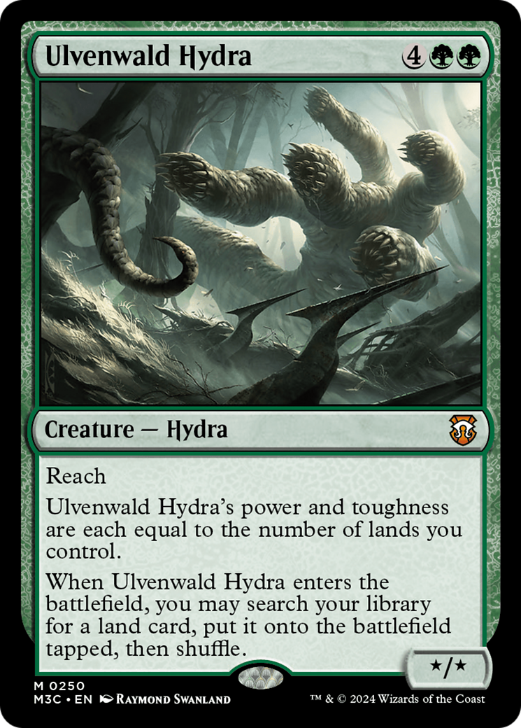Ulvenwald Hydra (Ripple Foil) [Modern Horizons 3 Commander] | Good Games Adelaide SA