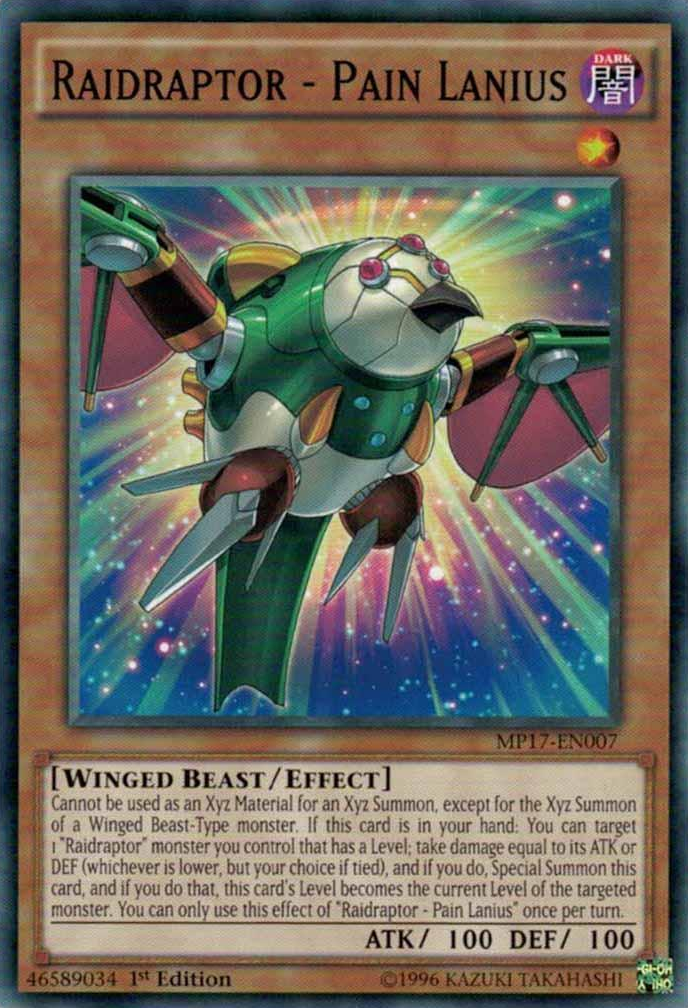Raidraptor - Pain Lanius [MP17-EN007] Common | Good Games Adelaide SA