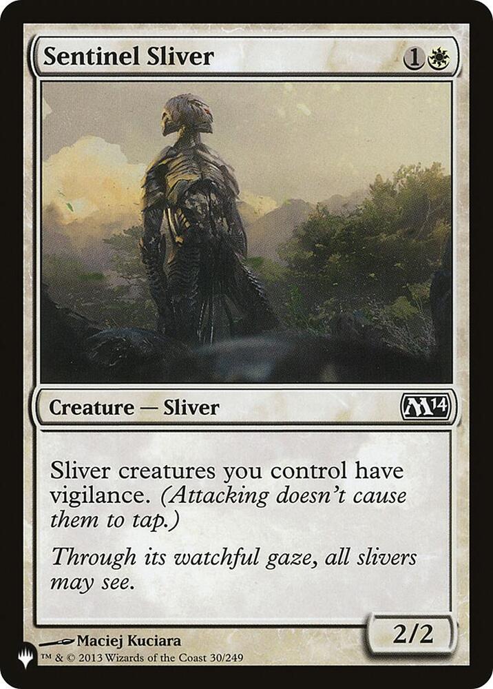 Sentinel Sliver 30/249 (The List Reprints)  | Good Games Adelaide SA