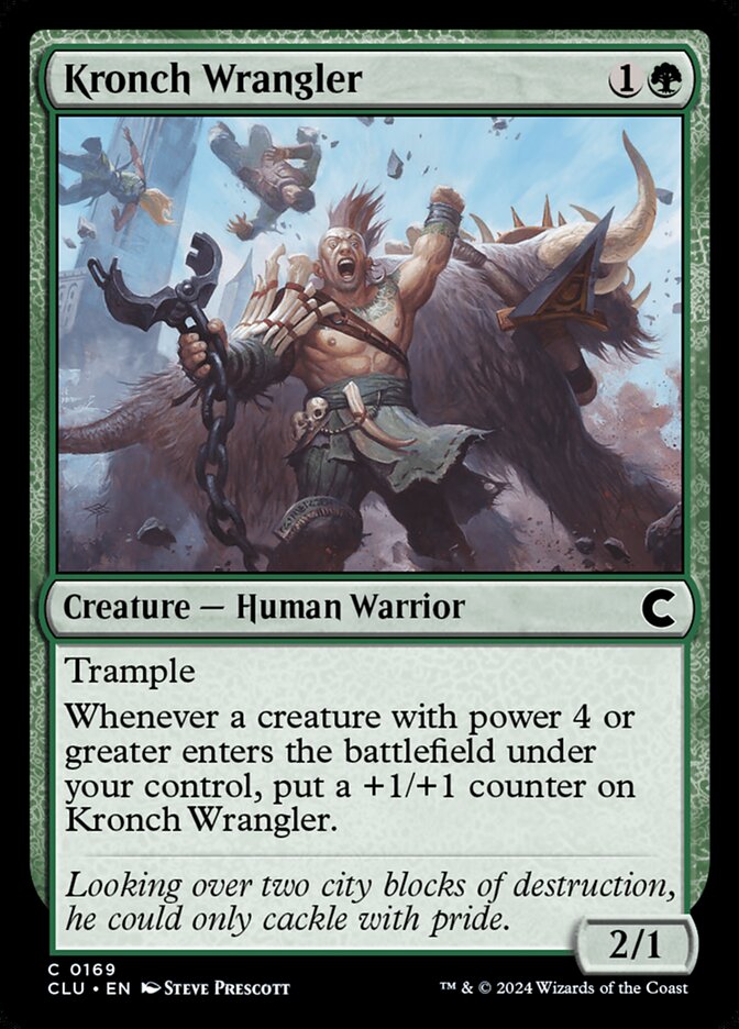 Kronch Wrangler 169 (Ravnica: Clue Edition)  | Good Games Adelaide SA