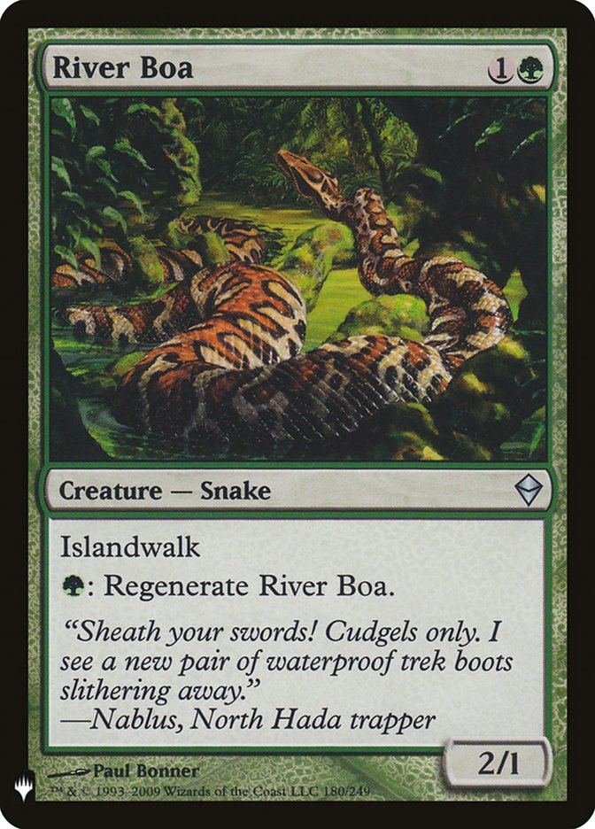 River Boa [Mystery Booster] | Good Games Adelaide SA