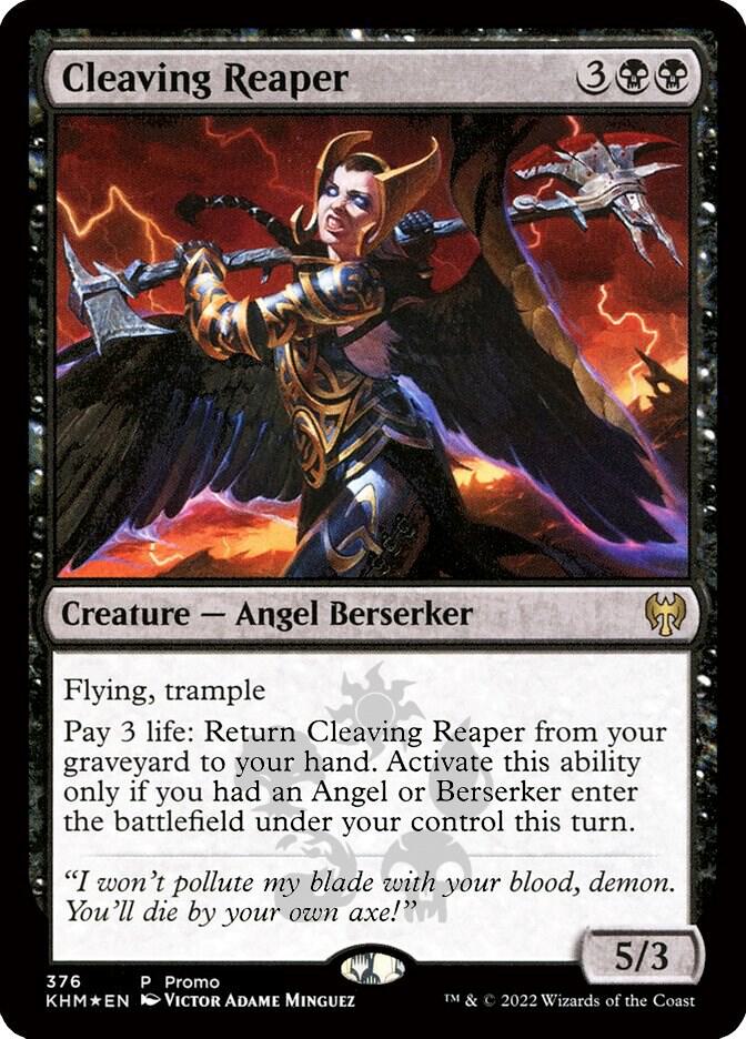 Cleaving Reaper 376 (Media Promos)  - Foil | Good Games Adelaide SA