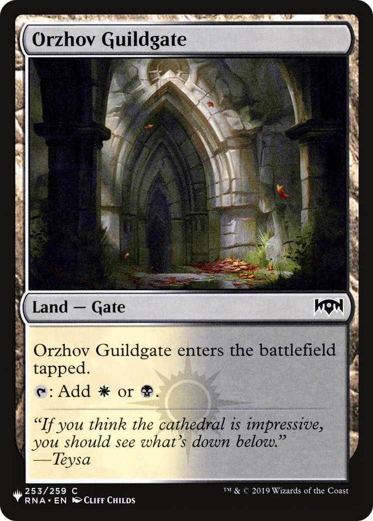 Orzhov Guildgate (253) [The List] | Good Games Adelaide SA