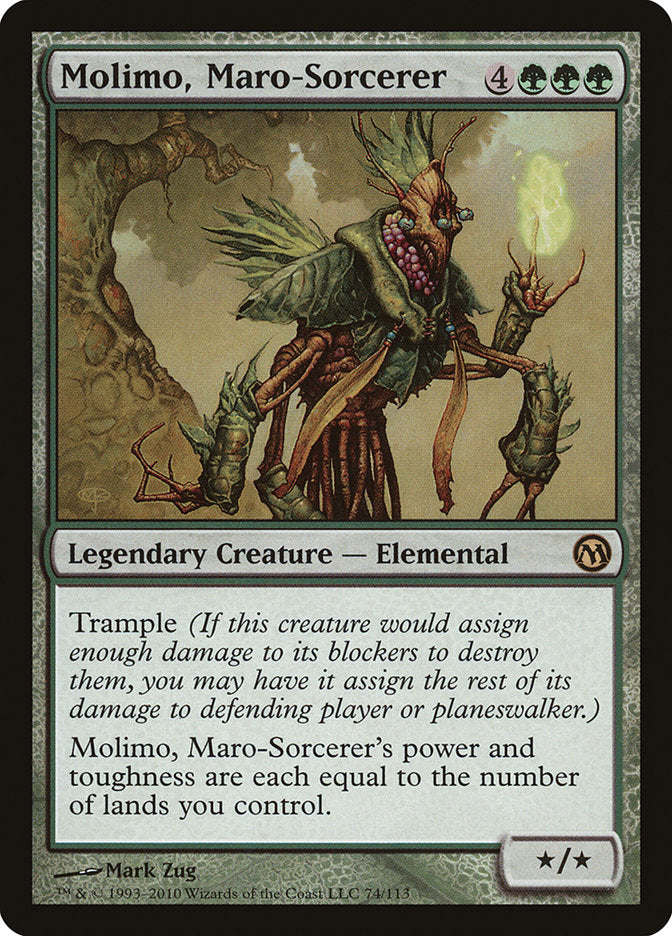 Molimo, Maro-Sorcerer [Duels of the Planeswalkers] | Good Games Adelaide SA