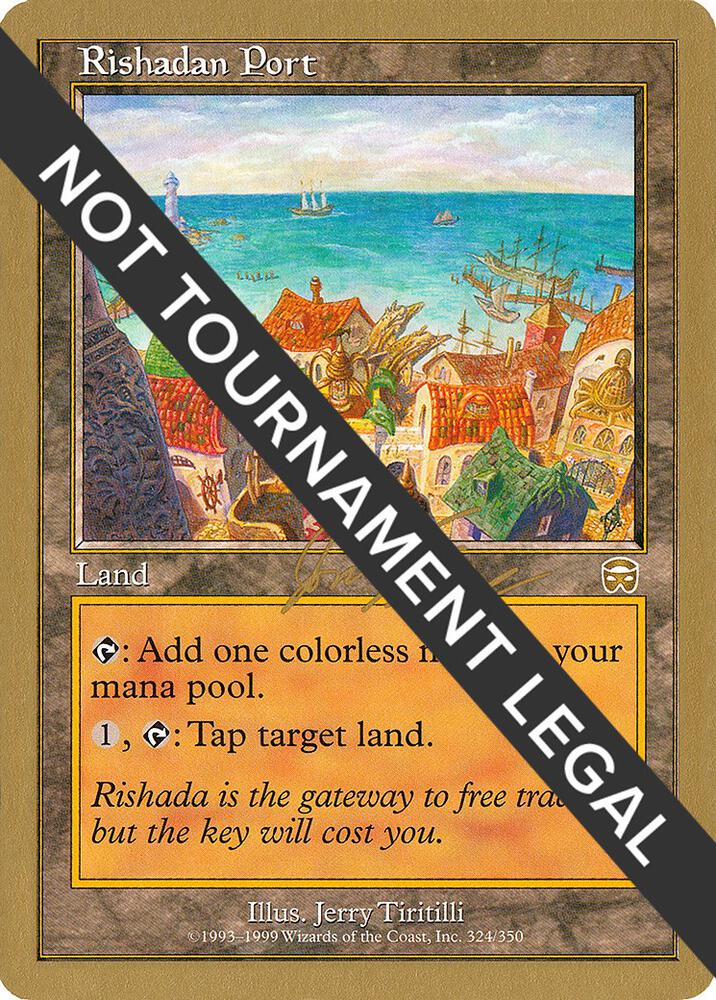 Rishadan Port 2000 Jon Finkel MMQ  (World Championship Decks)  | Good Games Adelaide SA