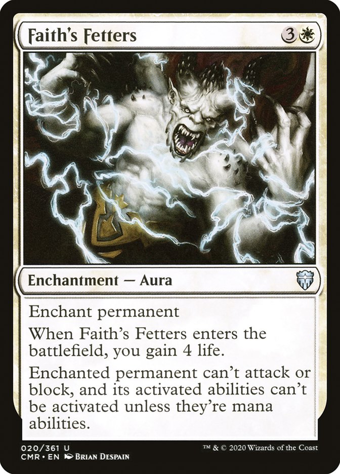 Faith's Fetters [Commander Legends] | Good Games Adelaide SA