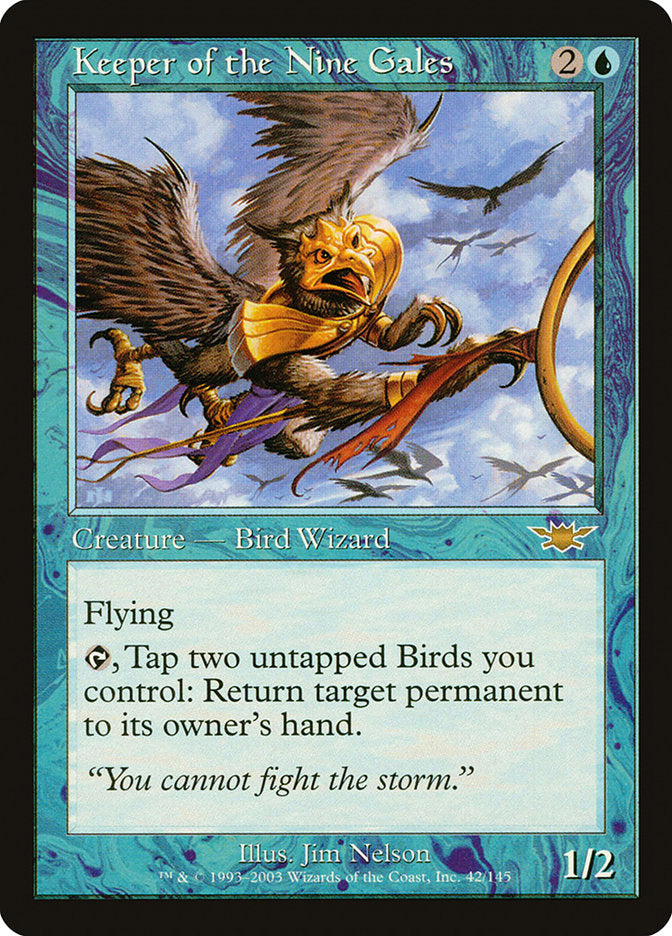 Keeper of the Nine Gales 42 (Legions)  - Foil | Good Games Adelaide SA