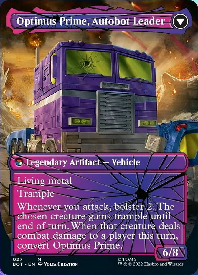 Optimus Prime, Hero // Optimus Prime, Autobot Leader (Shattered Glass) [Universes Beyond: Transformers] | Good Games Adelaide SA
