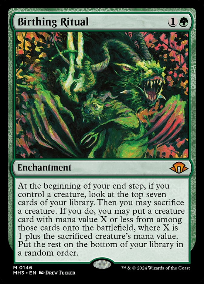Birthing Ritual 146 (Modern Horizons 3)  | Good Games Adelaide SA