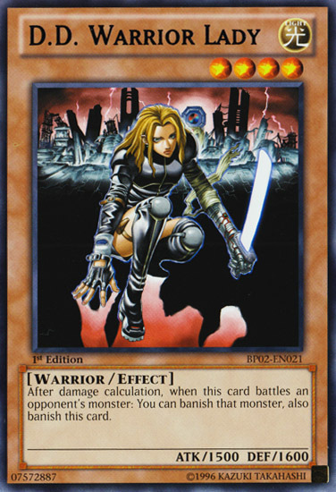 D.D. Warrior Lady [BP02-EN021] Rare | Good Games Adelaide SA