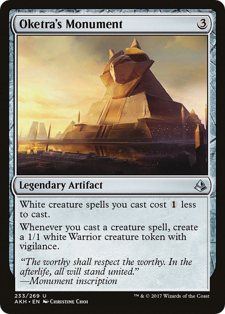 Oketra's Monument 233 (Amonkhet)  - Foil | Good Games Adelaide SA