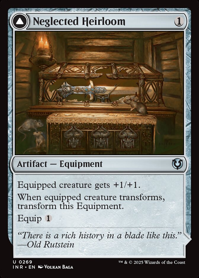 Neglected Heirloom // Ashmouth Blade 269 (Innistrad Remastered)  | Good Games Adelaide SA