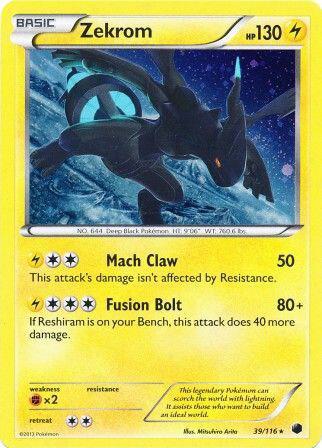 Zekrom 039/116 (Miscellaneous Cards & Products)  - Cosmo Holofoil | Good Games Adelaide SA