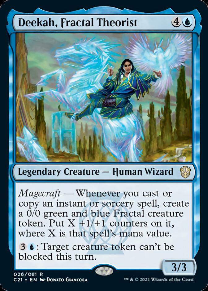 Deekah, Fractal Theorist [Commander 2021] | Good Games Adelaide SA