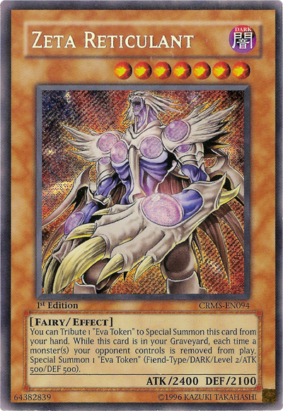 Zeta Reticulant [CRMS-EN094] Secret Rare | Good Games Adelaide SA