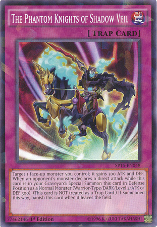The Phantom Knights of Shadow Veil [SP15-EN048] Shatterfoil Rare | Good Games Adelaide SA