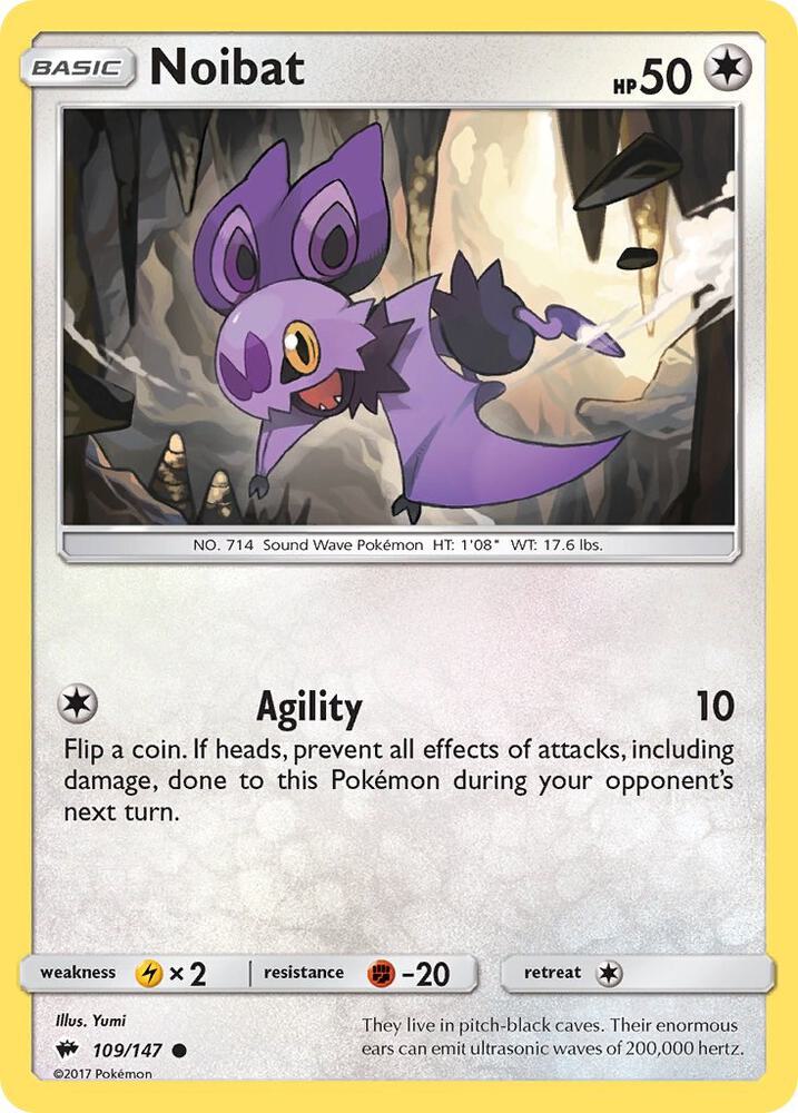 Noibat 109/147 (SM - Burning Shadows)  | Good Games Adelaide SA