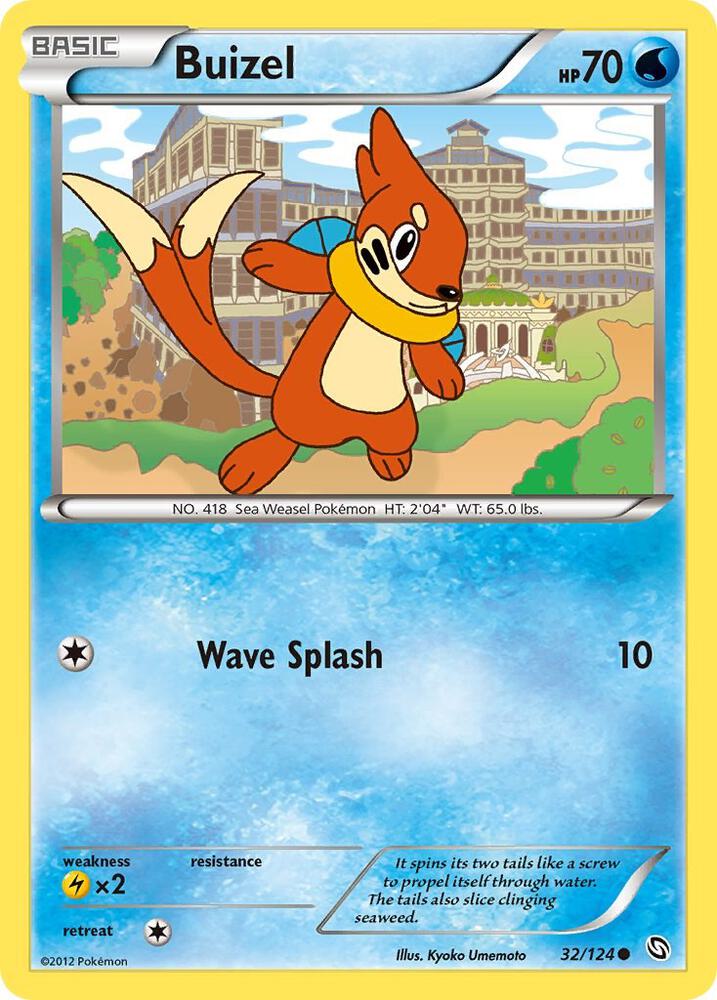 Buizel 32/124 (Dragons Exalted)  | Good Games Adelaide SA