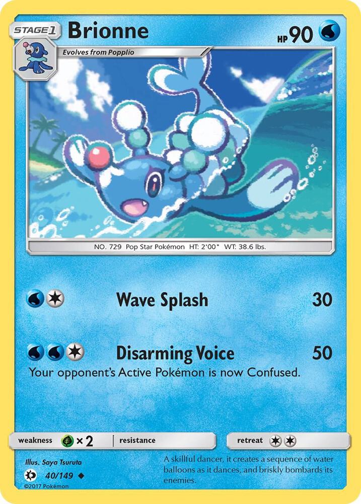 Brionne 40/149 (SM Base Set)  | Good Games Adelaide SA