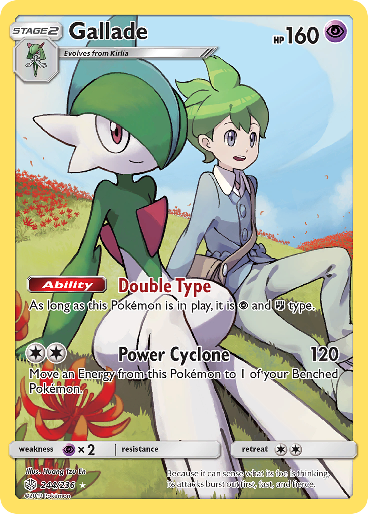 Gallade (244/236) [Sun & Moon: Cosmic Eclipse] | Good Games Adelaide SA