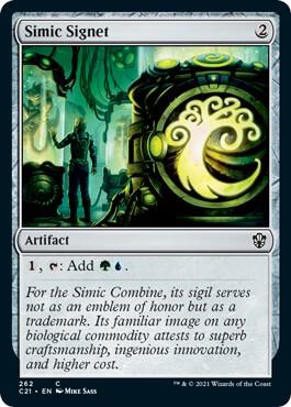 Simic Signet 262 (Commander 2021)  | Good Games Adelaide SA