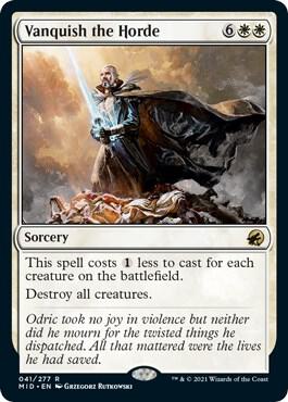Vanquish the Horde 41 (Innistrad: Midnight Hunt)  - Foil | Good Games Adelaide SA