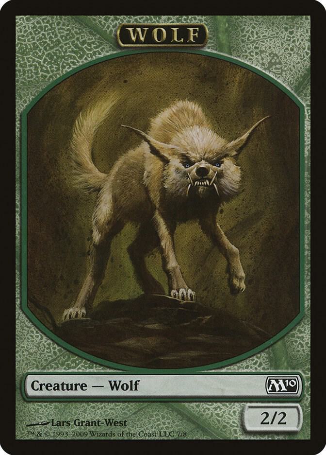 Wolf Token 7 (Magic 2010 (M10))  | Good Games Adelaide SA