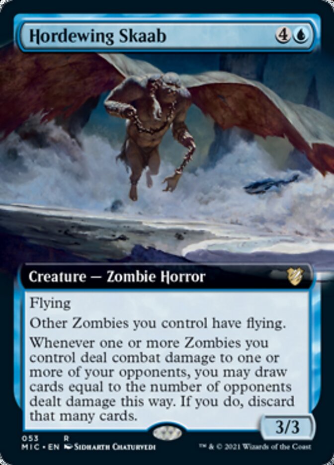 Hordewing Skaab (Extended) [Innistrad: Midnight Hunt Commander] | Good Games Adelaide SA