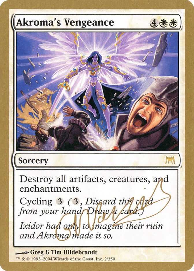 Akroma's Vengeance (Gabriel Nassif) [World Championship Decks 2004] | Good Games Adelaide SA