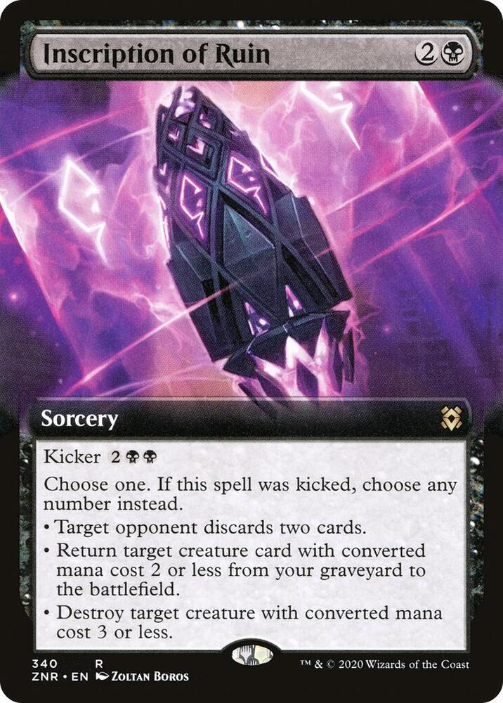 Inscription of Ruin 340 (Zendikar Rising)  | Good Games Adelaide SA