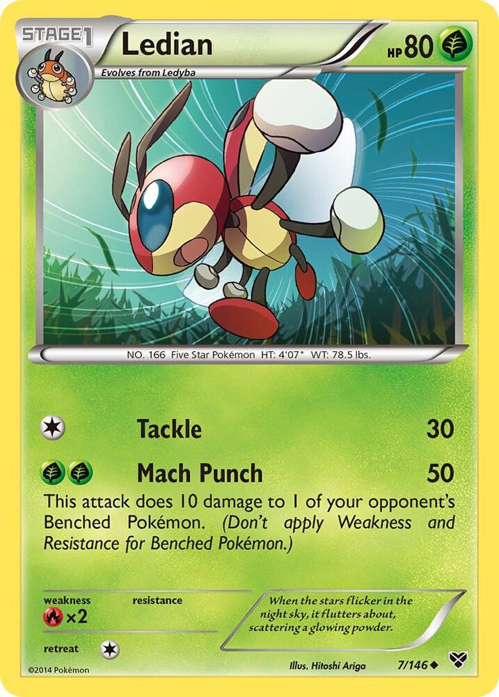 Ledian 7/146 (XY Base Set)  | Good Games Adelaide SA