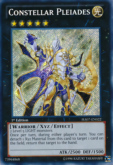 Constellar Pleiades [HA07-EN022] Secret Rare | Good Games Adelaide SA