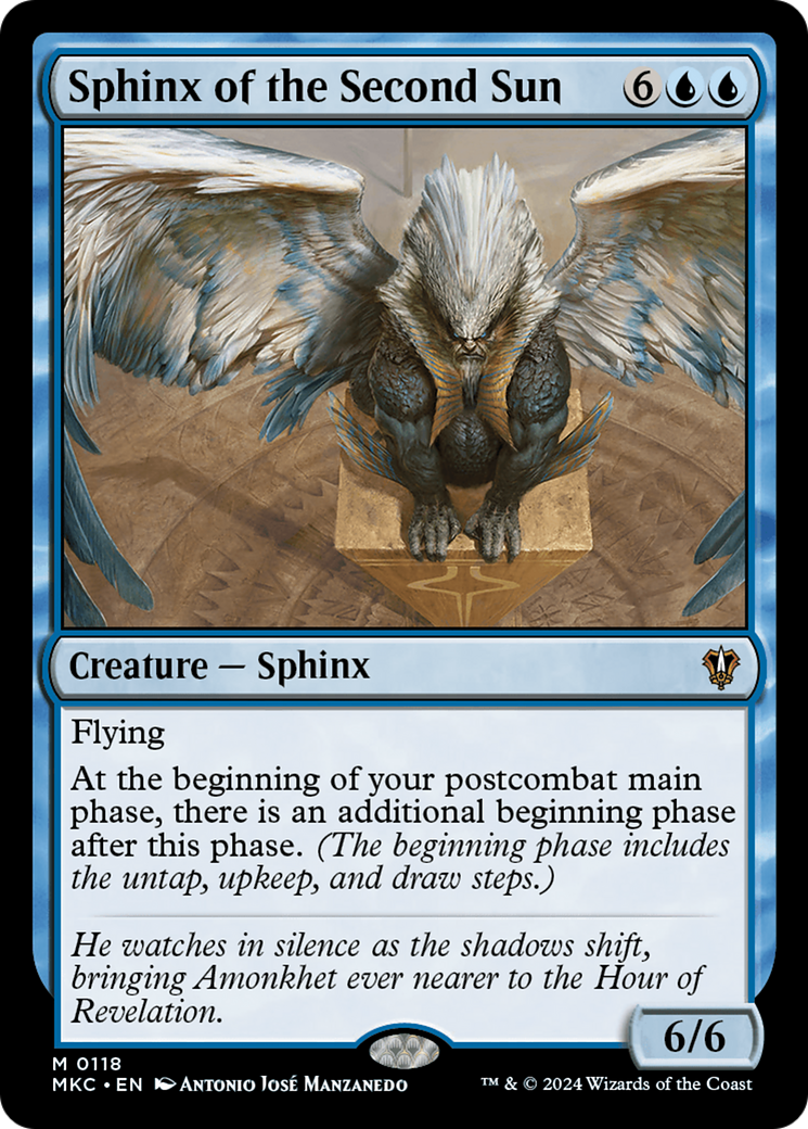 Sphinx of the Second Sun [Murders at Karlov Manor Commander] | Good Games Adelaide SA
