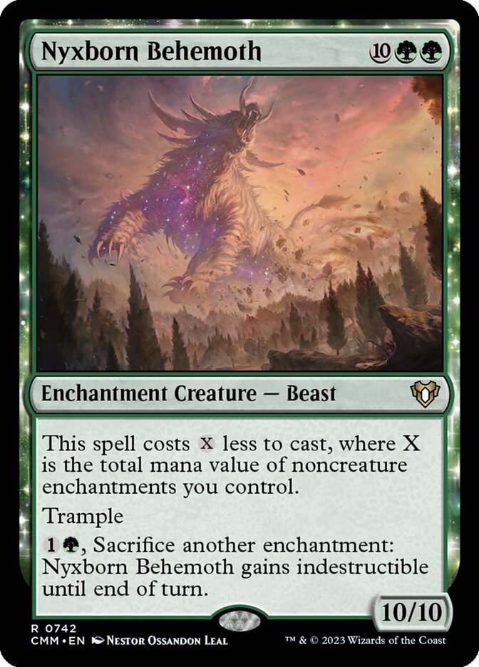 Nyxborn Behemoth 742 (Commander Masters)  | Good Games Adelaide SA